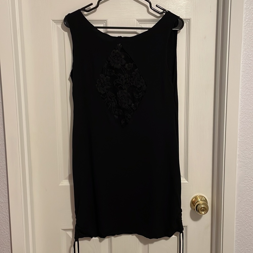 Goddess Gear Simple Black Sleeveless Dress